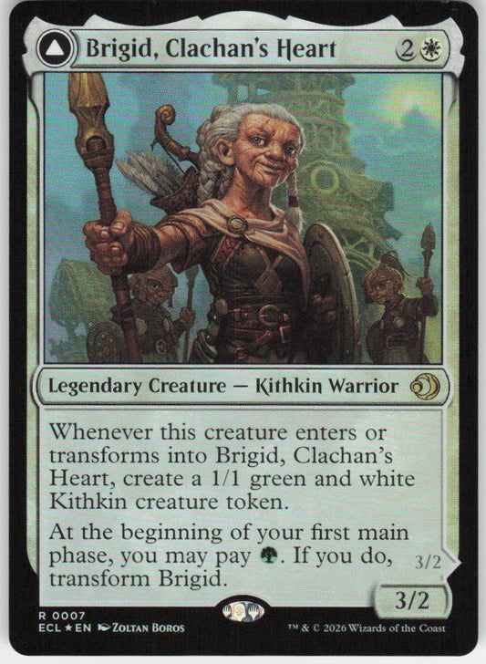 Brigid, Clachan's Heart (Foil) R Lorwyn Eclipsed 7 NM