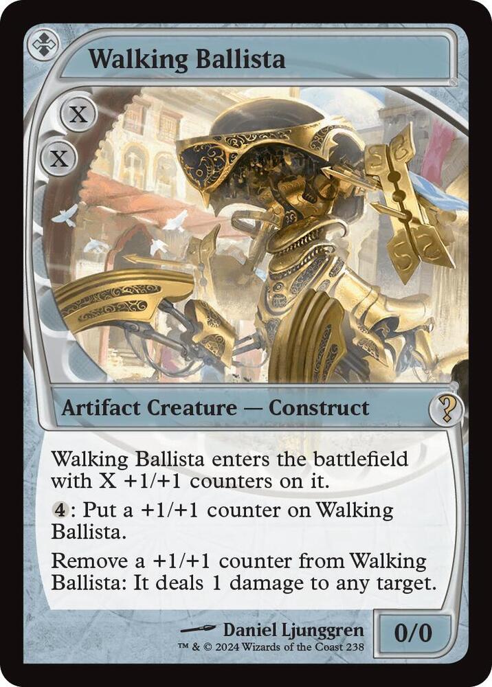 Walking Ballista (Future Sight) 238 Rare Mystery Booster 2 NM/M
