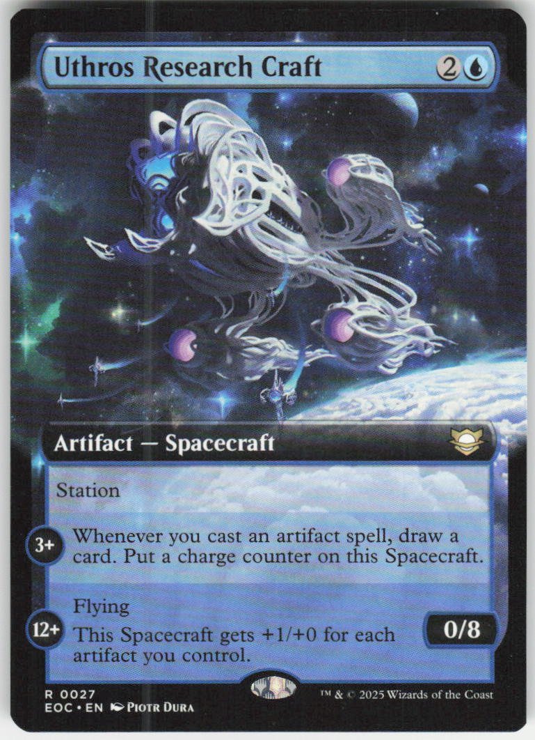 Uthros Research Craft (Extended Art) R Commander: Edge of Eternities 27 NM