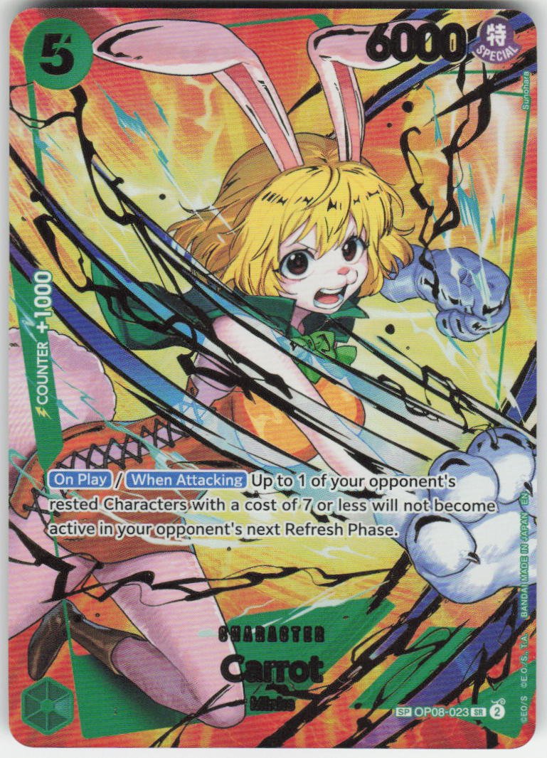Carrot (SP) SR Premium Booster -The Best- Vol. 2 OP08-023 NM