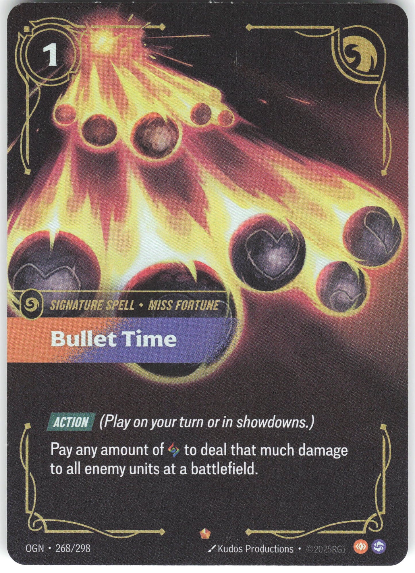 Bullet Time Epic Origins 268/298 NM