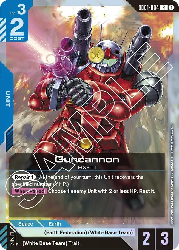 Guncannon GD01-004 R Newtype Rising NM/M