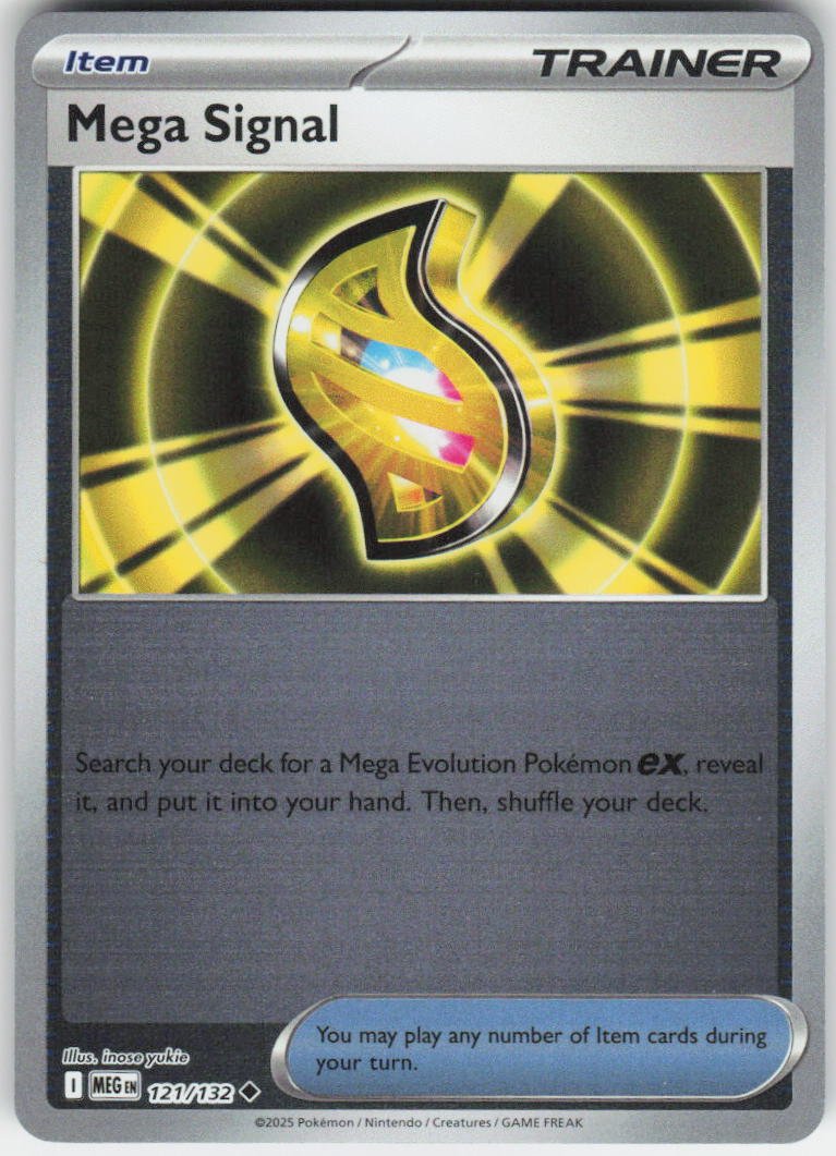 Mega Signal - Uncommon ME01: Mega Evolution 121/132 NM
