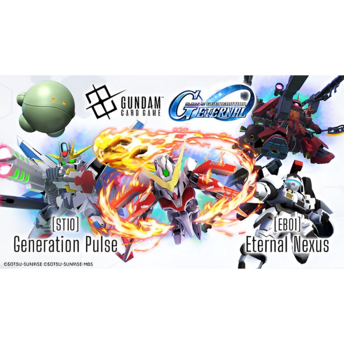 eb01 booster box BANDAI Gundam Card Game Eternal Nexus Extra Pack TCG JAPAN Expand your collection and improve your game strategies Gundam Card Game: Extra Booster