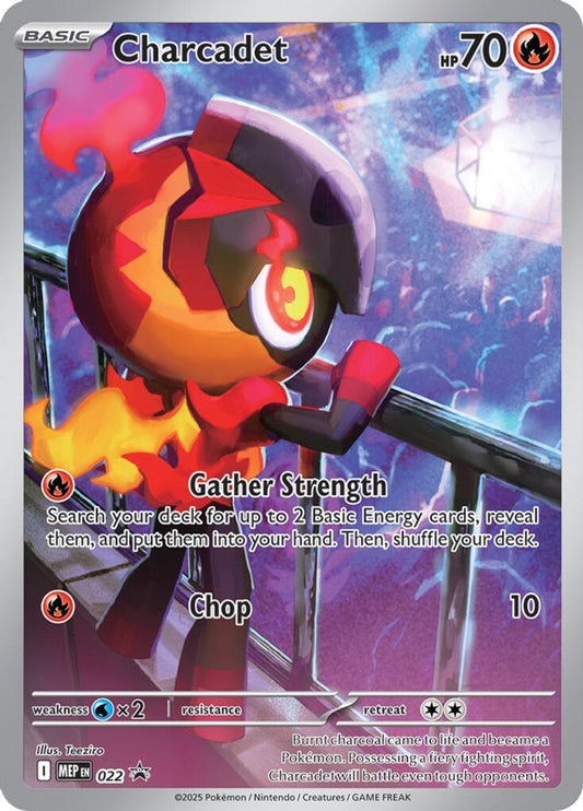 Charcadet 022 Promo ME: Mega Evolution Promo Holo NM/M
