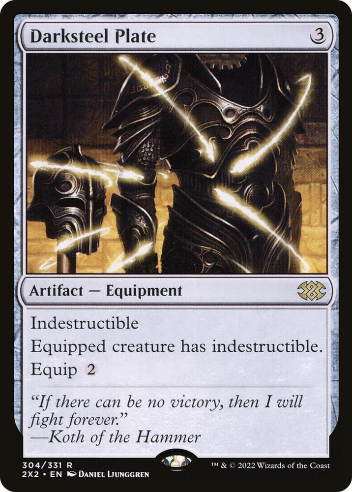 Darksteel Plate 304 Rare Double Masters 2022 NM/M