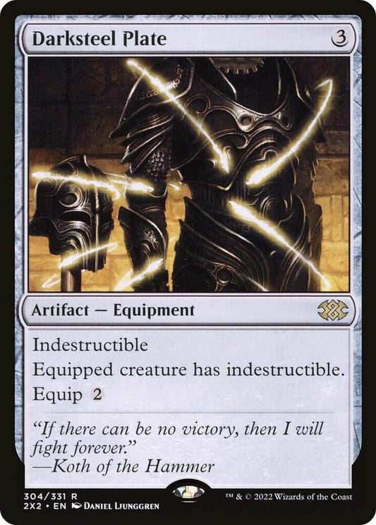 Darksteel Plate 304 Rare Double Masters 2022 NM/M