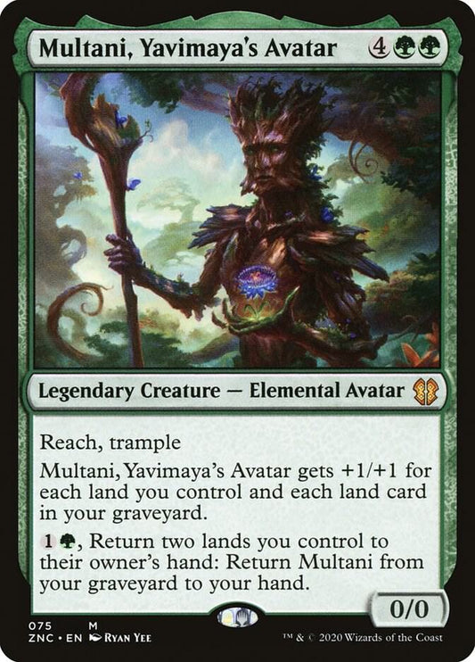 Multani, Yavimaya's Avatar 75 Mythic Commander: Zendikar Rising NM/M