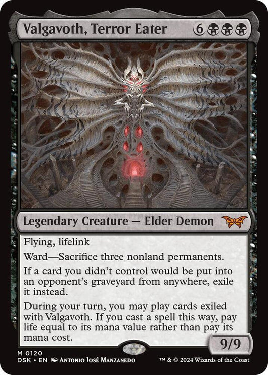 Valgavoth, Terror Eater 120 Mythic Duskmourn: House of Horror NM/M