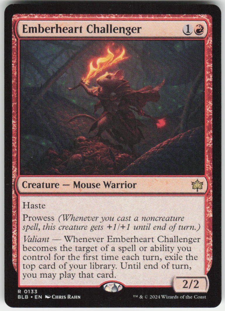 Emberheart Challenger R Bloomburrow 133 NM