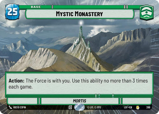Mystic Monastery (Hyperspace) 286 Rare Legends of the Force NM/M