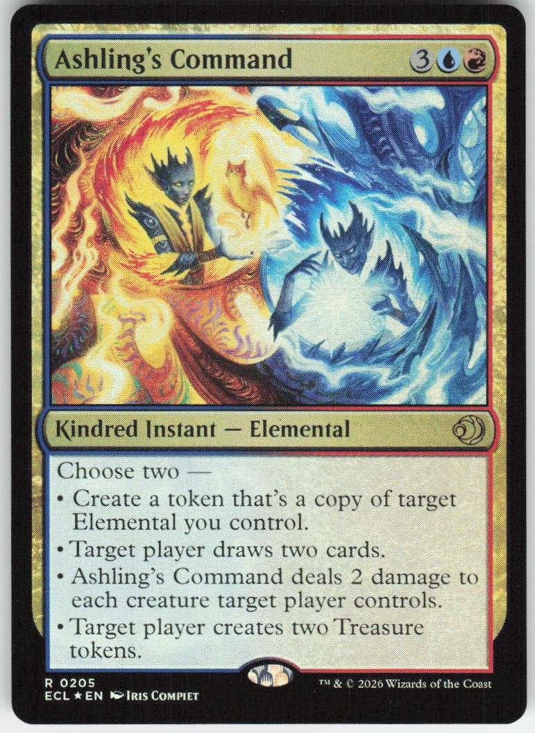 Ashling's Command (Foil) R Lorwyn Eclipsed 205 NM