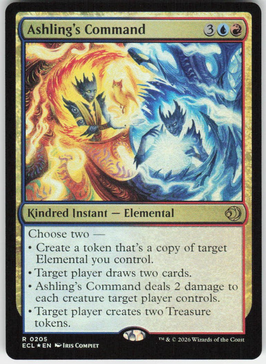Ashling's Command (Foil) R Lorwyn Eclipsed 205 NM