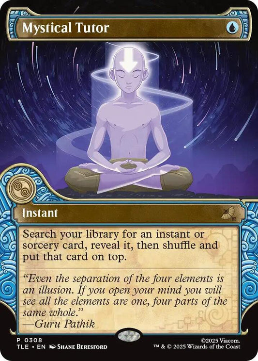 Mystical Tutor (Showcase) 308 Avatar: The Last Airbender: Eternal-Legal NM/M