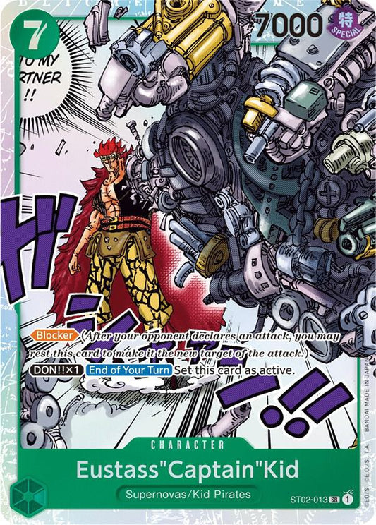 Eustass"Captain"Kid (013) ST02-013 Starter Deck 2: Worst Generation NM/M