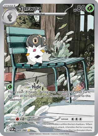 Spewpa 089/088 Illustration Rare Perfect Order Holo NM/M