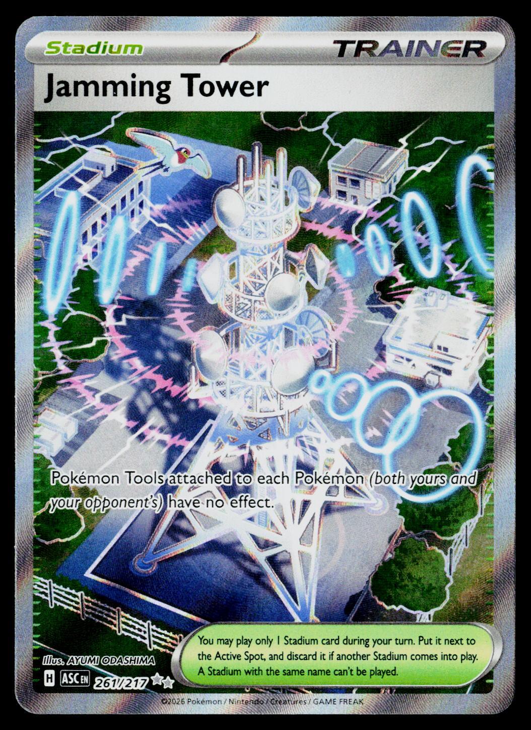 Jamming Tower 261/217 Ultra Rare Ascended Heroes NM/M
