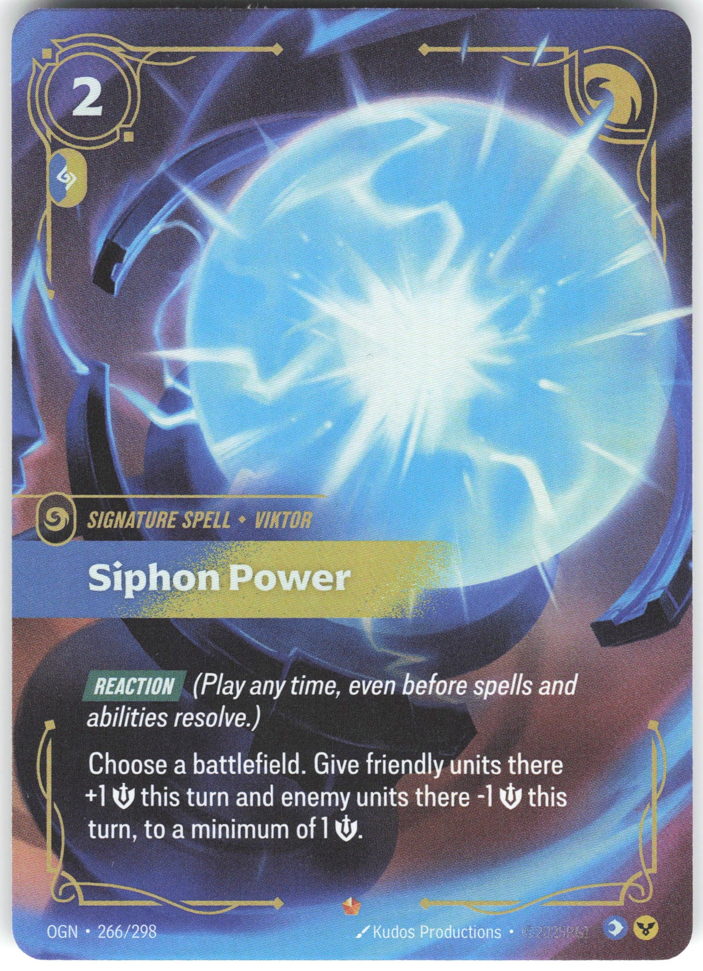 Siphon Power Epic Origins 266/298 NM