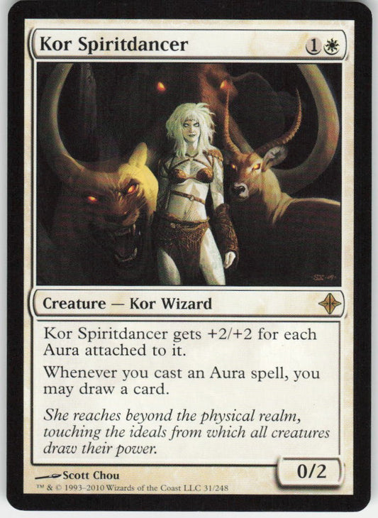 Kor Spiritdancer R Rise of the Eldrazi 31 NM