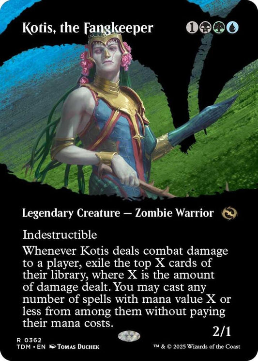 Kotis, the Fangkeeper (Borderless) 362 Rare Tarkir: Dragonstorm NM/M