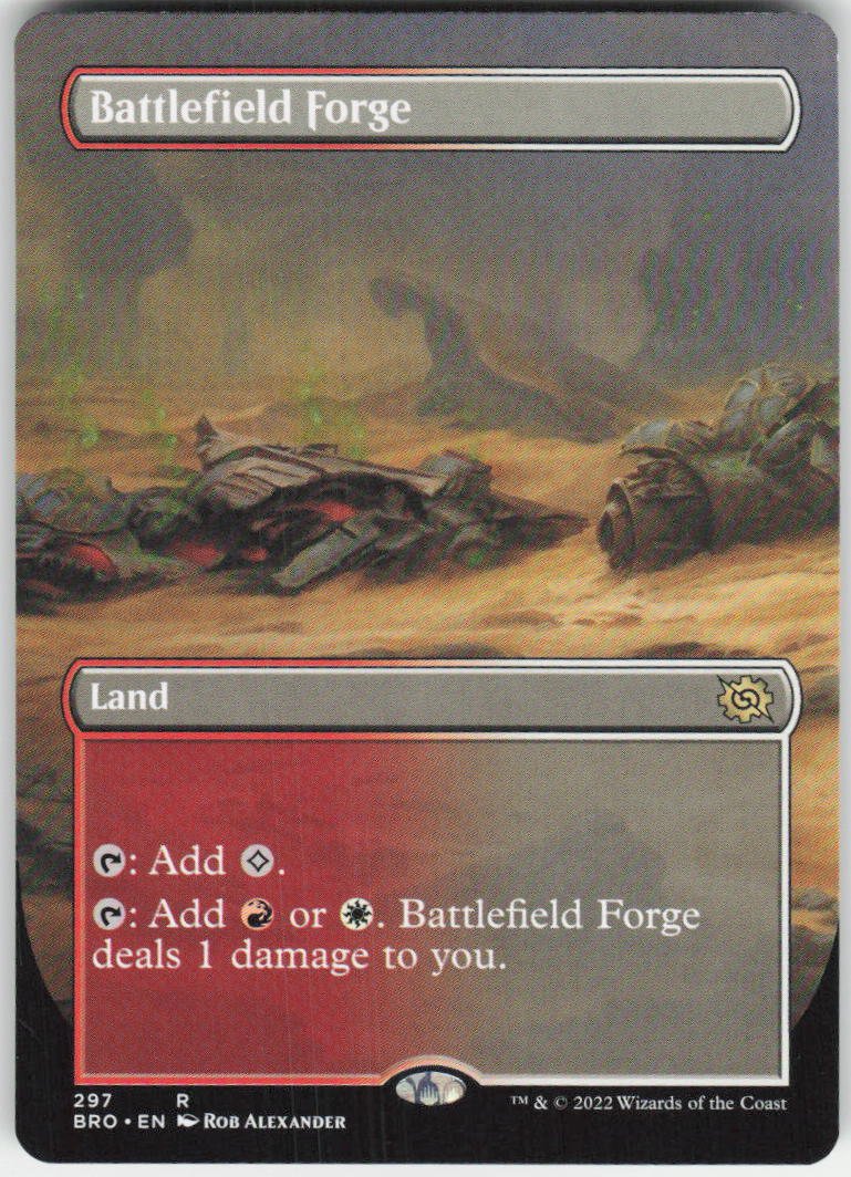 Battlefield Forge (Borderless) R The Brothers' War 297 NM