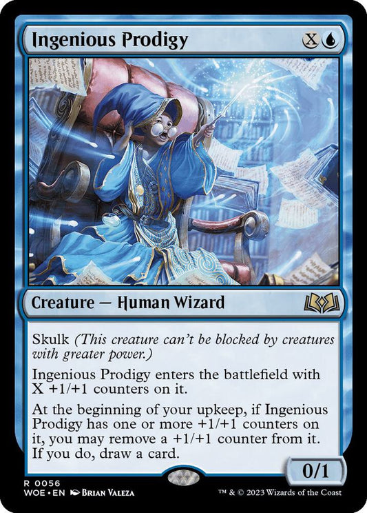 Ingenious Prodigy 56 Rare Wilds of Eldraine NM/M