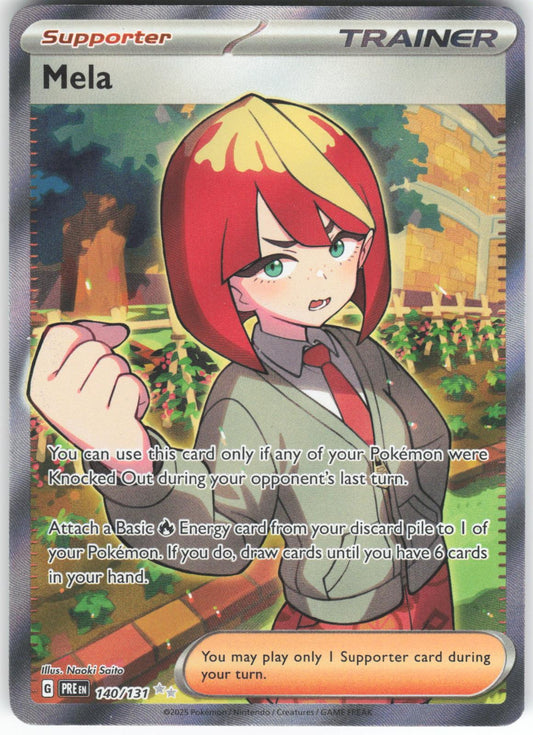 Mela 140/131 Ultra Rare Prismatic Evolutions Holo LP