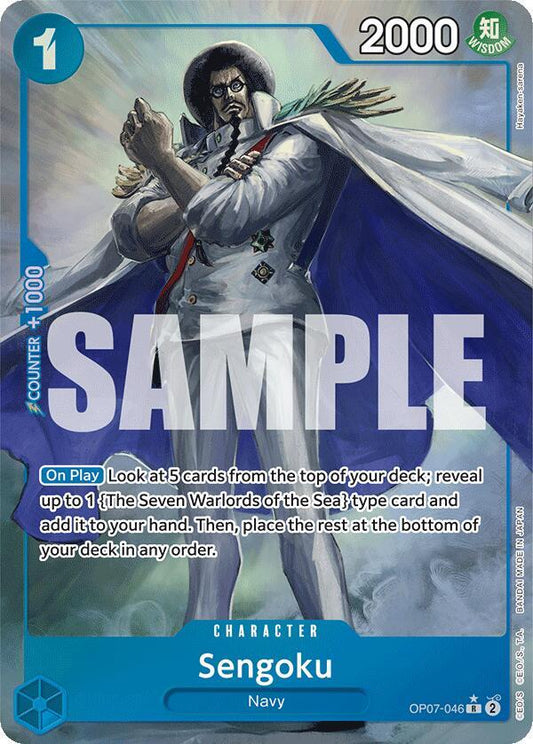 Sengoku (Parallel) OP07-046 Rare Foil 500 Years in the Future NM/M