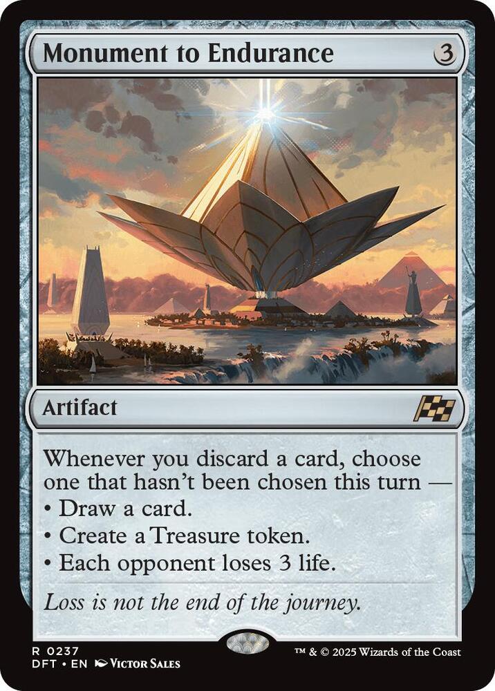 Monument to Endurance 237 Rare Aetherdrift NM/M