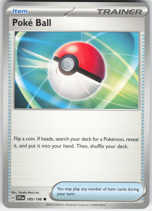 Poke Ball Common SV01: Scarlet & Violet Base Set 185/198 NM