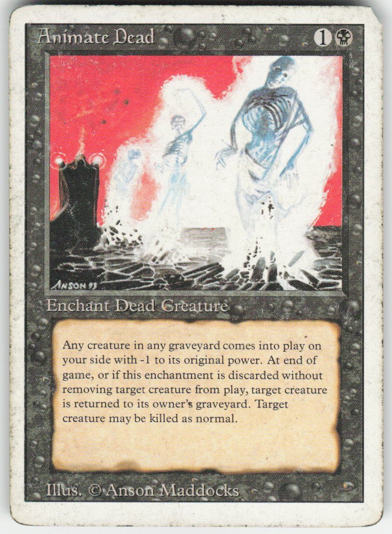 Animate Dead U Revised Edition NM