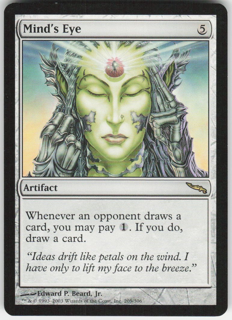 Mind's Eye R Mirrodin 205 NM