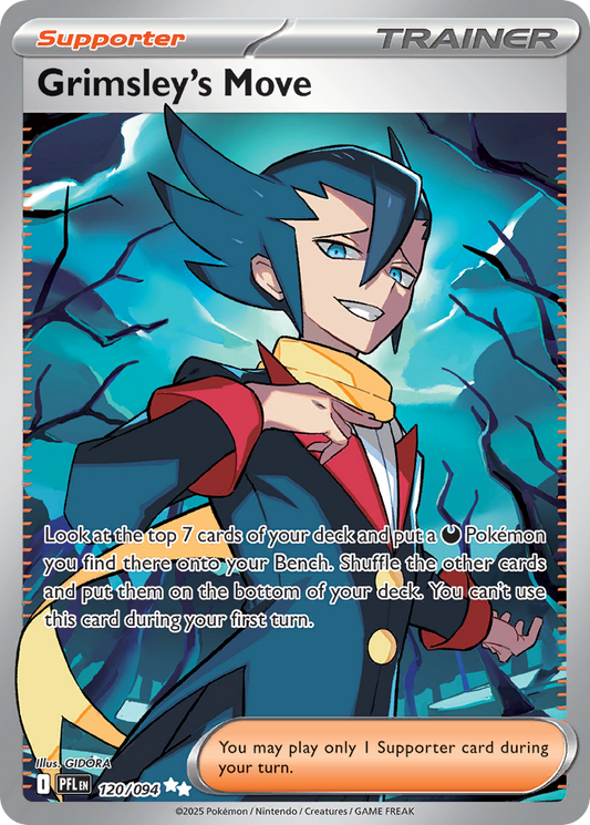 Grimsley's Move 120/094 Ultra Rare Phantasmal Flames NM/M