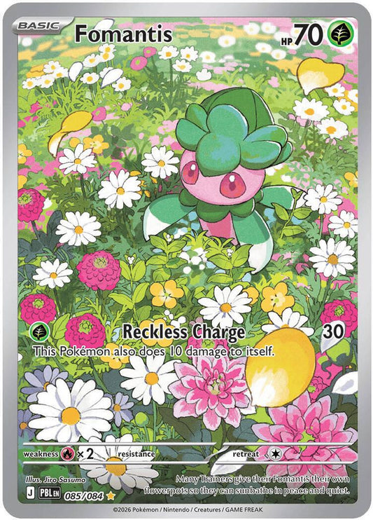 Fomantis 085/084 Illustration Rare Pitch Black NM/M