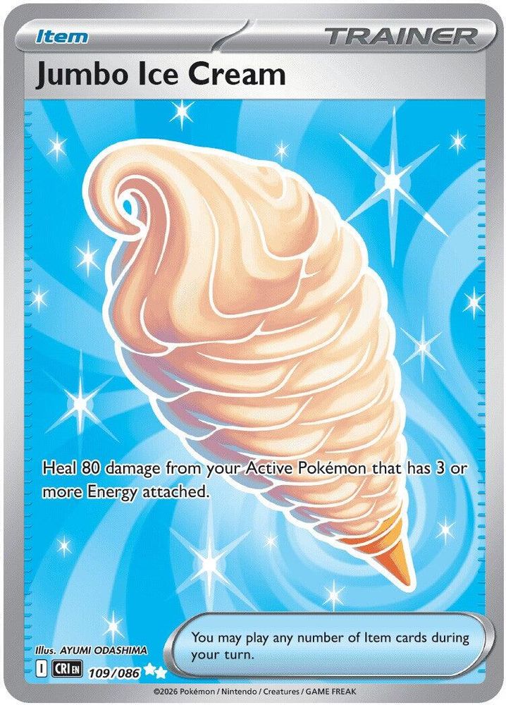 Jumbo Ice Cream 109/086 Ultra Rare Chaos Rising NM/M
