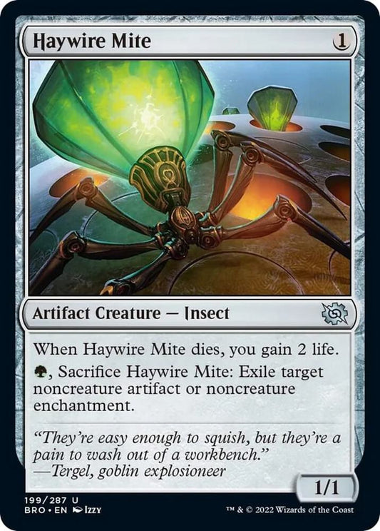 Haywire Mite 199 Uncommon The Brothers' War NM/M