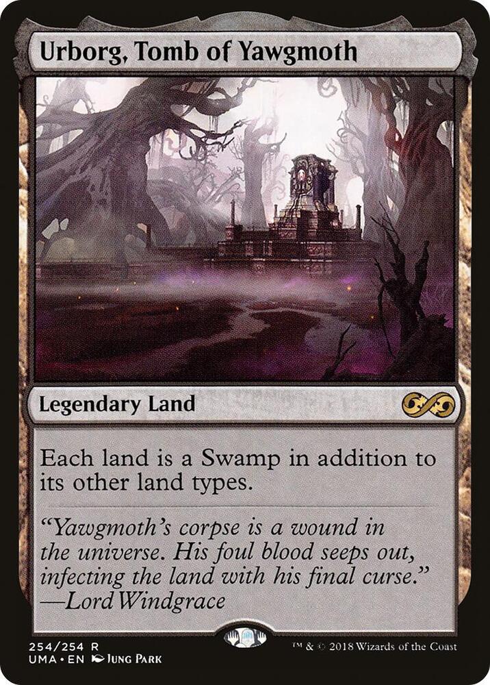 Urborg, Tomb of Yawgmoth 254 Rare Ultimate Masters NM/M