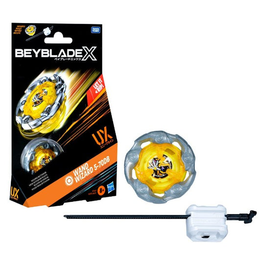 Beyblade X - Wand Wizard 5-70DB UX Booster Pack Top & Launcher