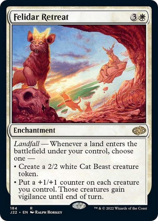 Felidar Retreat 184 Rare Jumpstart 2022 NM/M