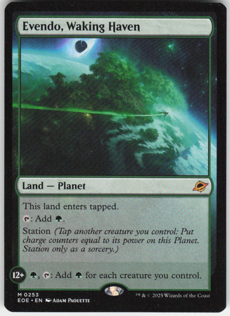 Evendo, Waking Haven M Edge of Eternities 253 NM