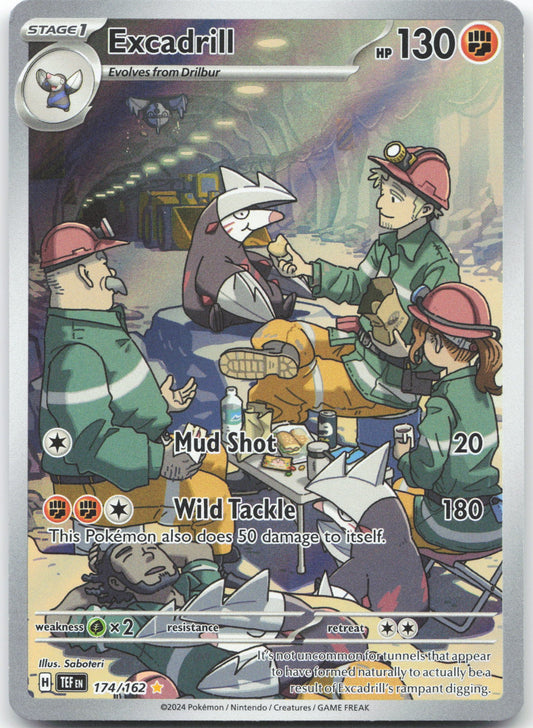 Excadrill - Illustration Rare SV05: Temporal Forces 174/162 NM