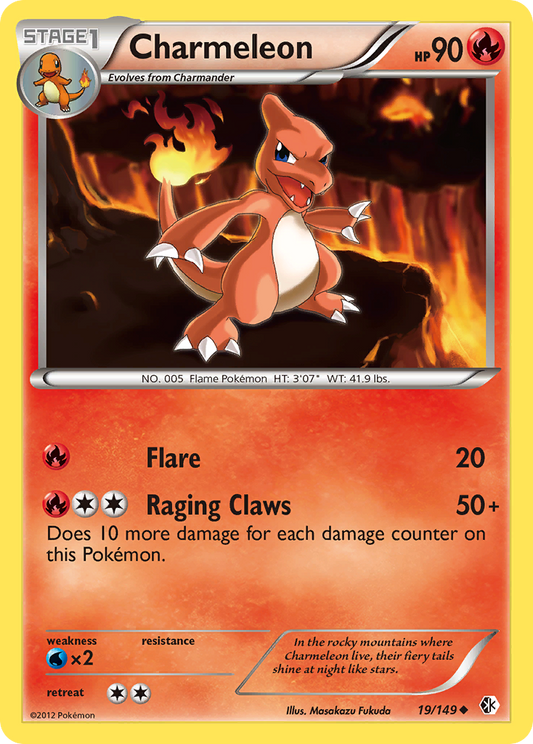 Charmeleon 19/149 Uncommon Boundaries Crossed NM/M