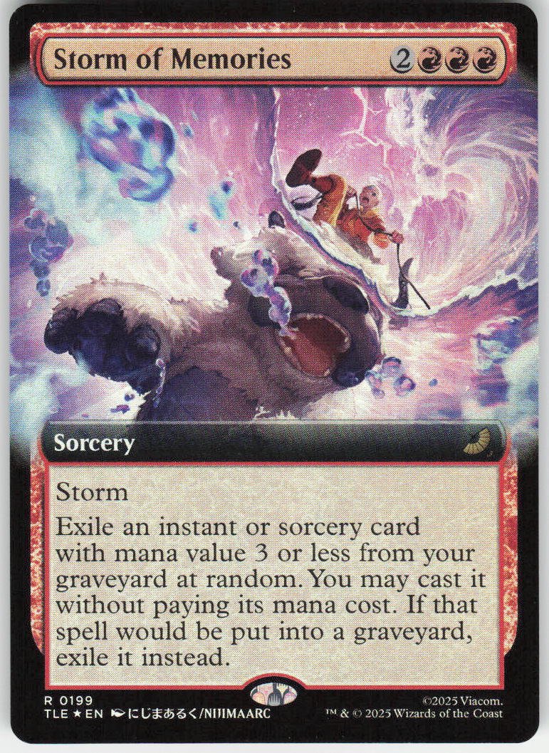 Storm of Memories (Extended Art Foil) R Avatar: The Last Airbender: Eternal-Lega