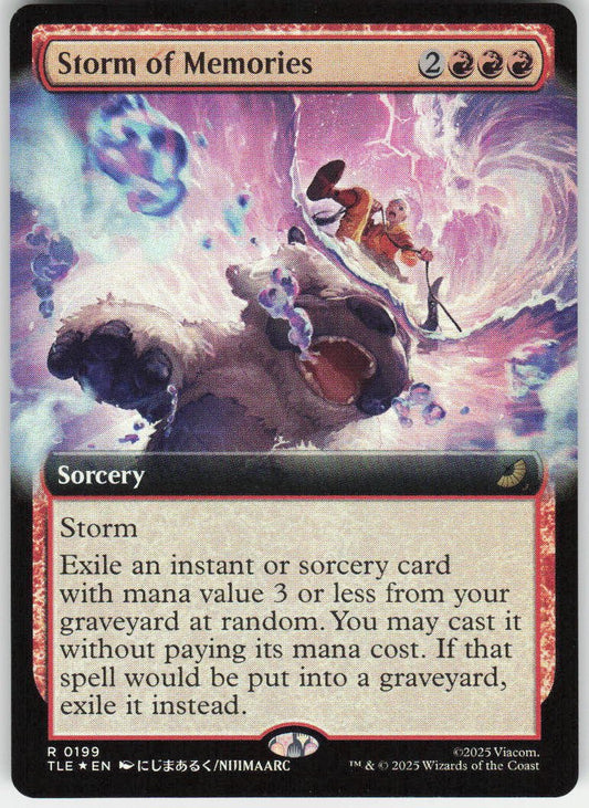Storm of Memories (Extended Art Foil) R Avatar: The Last Airbender: Eternal-Lega