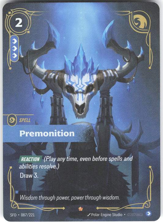 Premonition Epic Spiritforged 087/221 NM