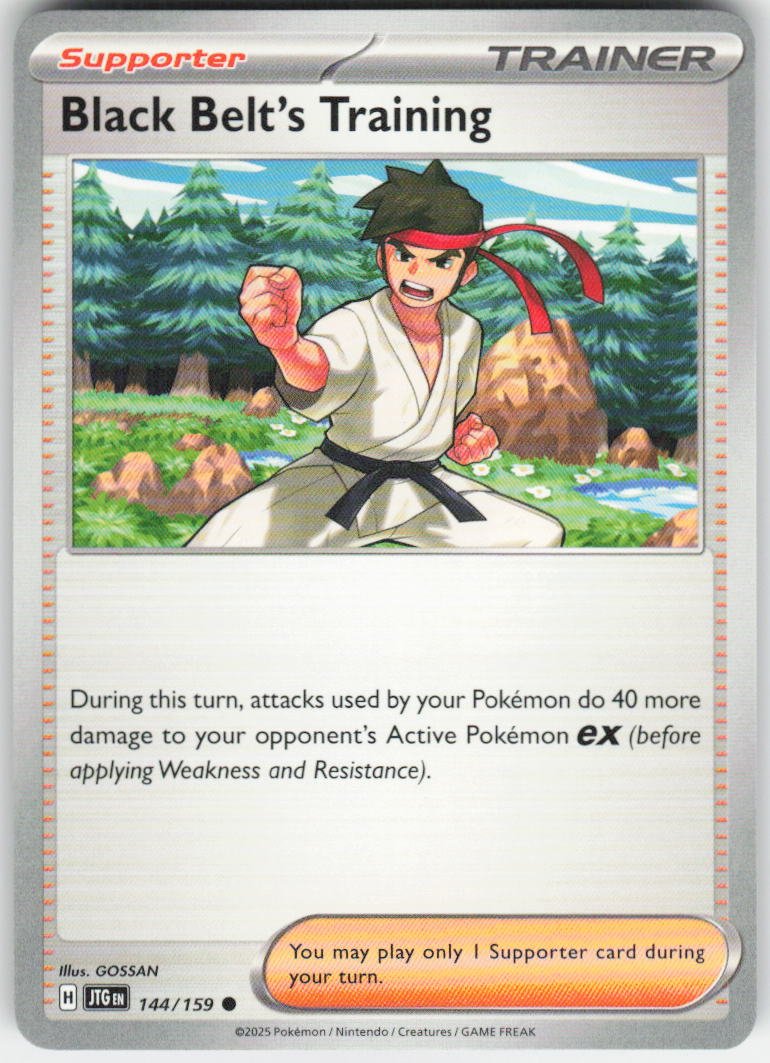 Black Belt's Training - Common SV09: Journey Together 144/159 NM