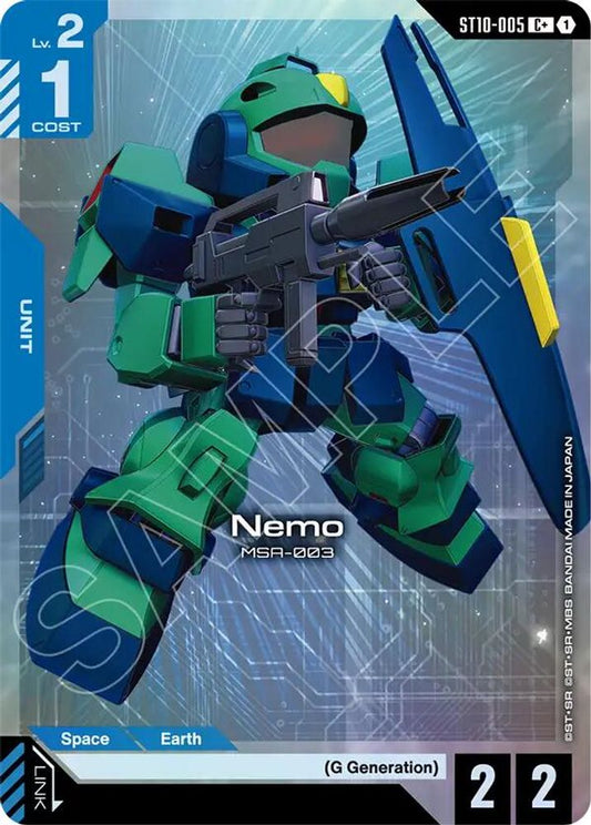 Nemo (C+) ST10-005 C+ Starter Deck 10: Generation Pulse NM/M