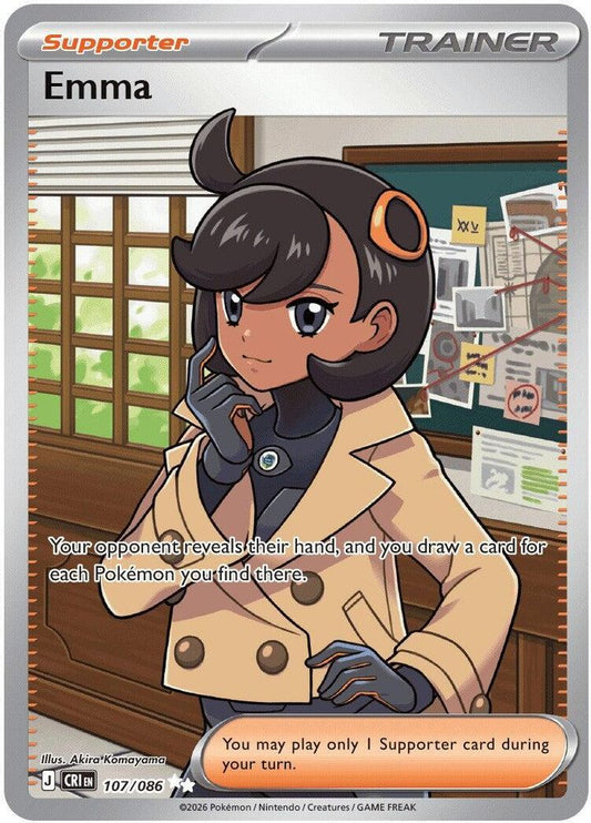 Emma 107/086 Ultra Rare Chaos Rising NM/M