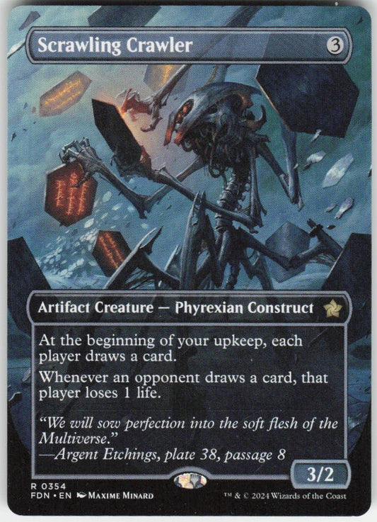 Scrawling Crawler (Borderless) R Foundations 354 NM