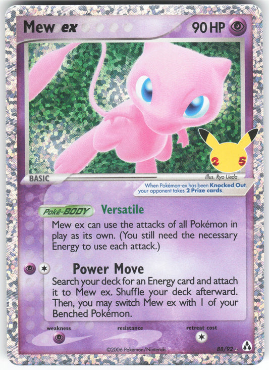 Mew ex Classic Collection Celebrations: Classic Collection 88/92 NM